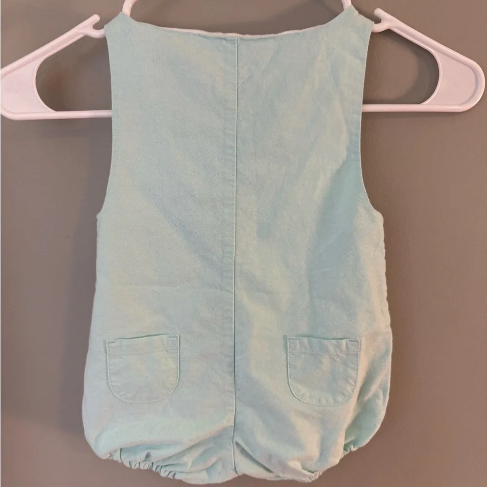 Janie and Jack Mint Green Kids One Piece 12-18 month